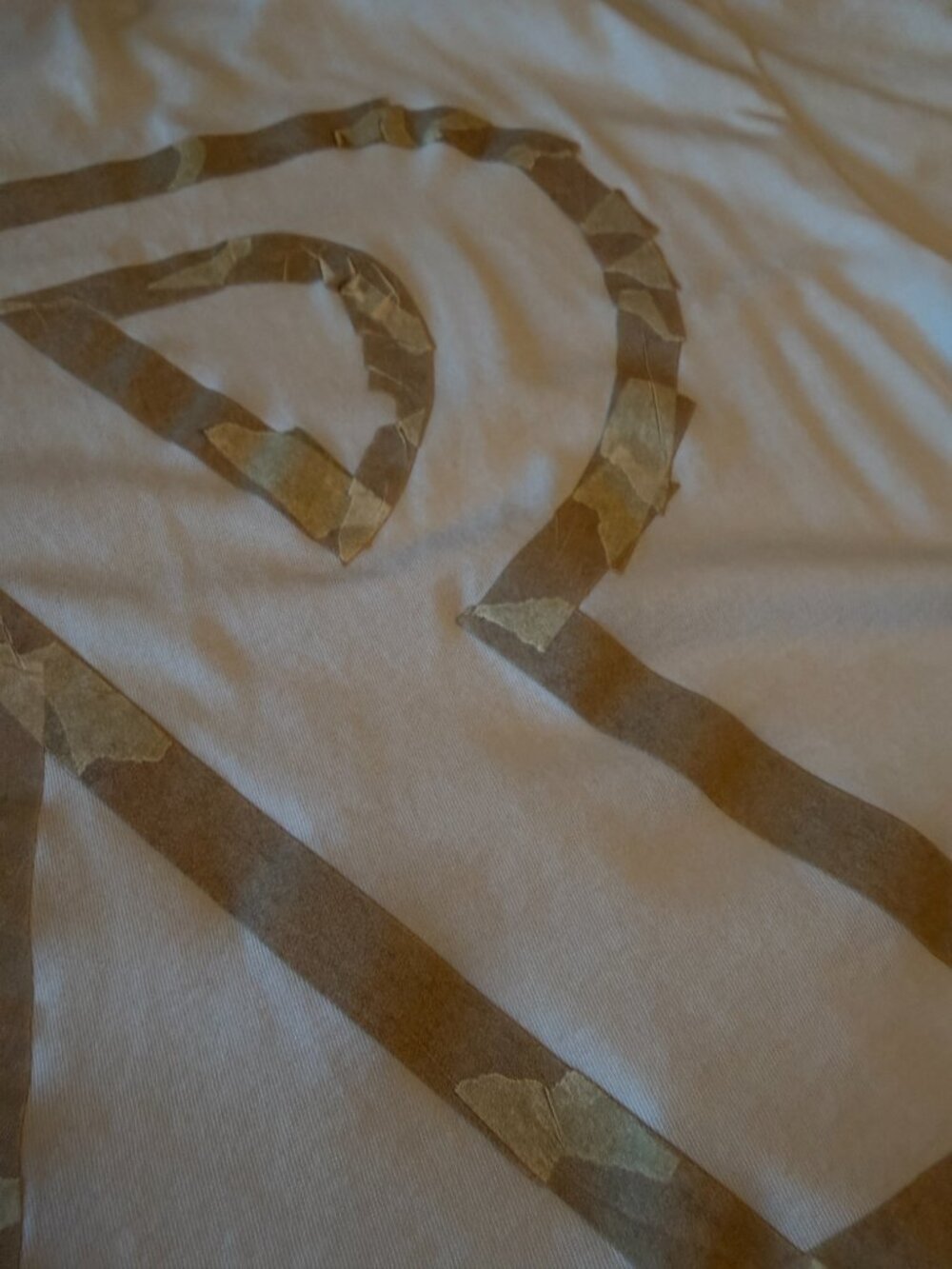 REPRESENT Ecru with Masking Tape Logo XXL - Picture 5 of 6